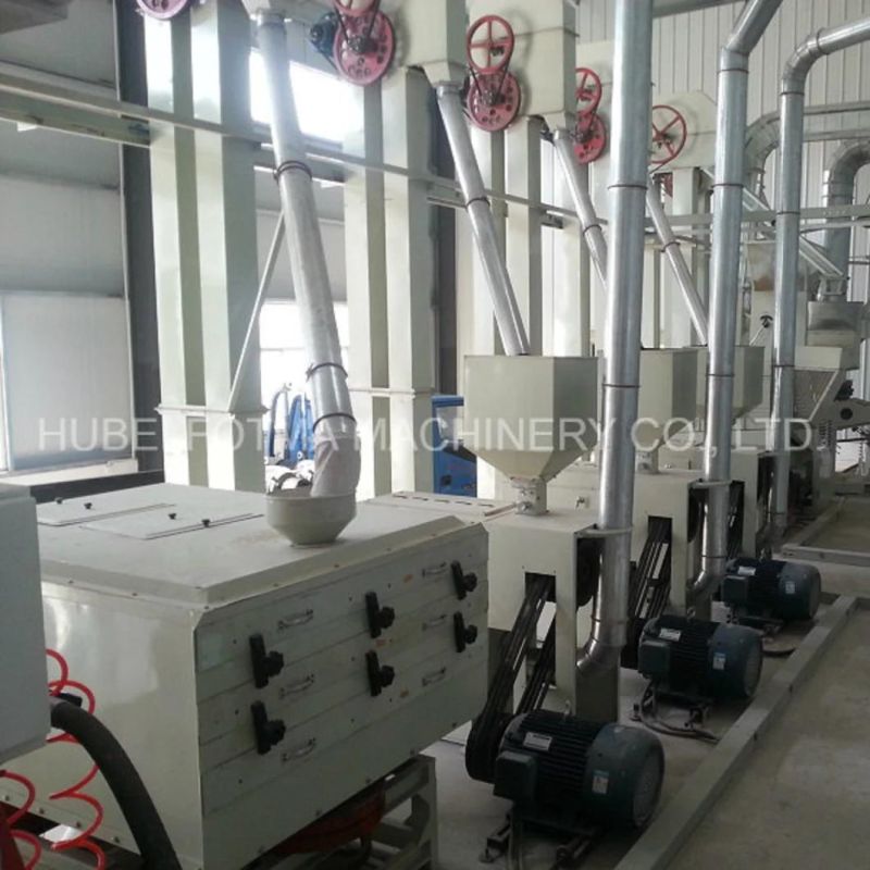 80t/D Complete Automatic Rice Mill Plant