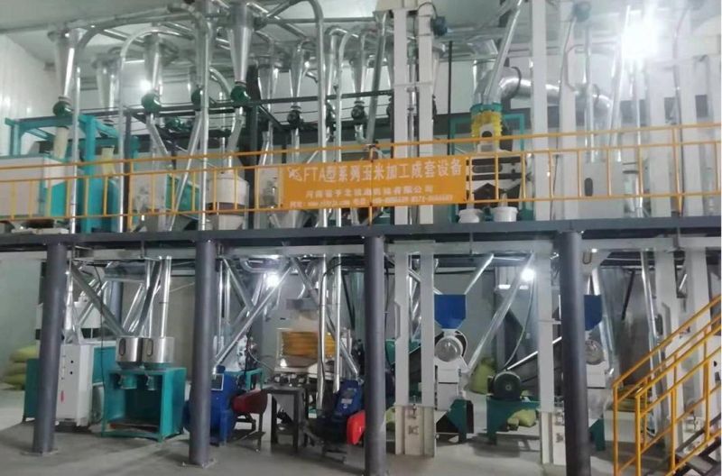 Automatic Corn Mill Maize Flour Milling Machine Roller Mill Maize Grits Milling Machine Cost