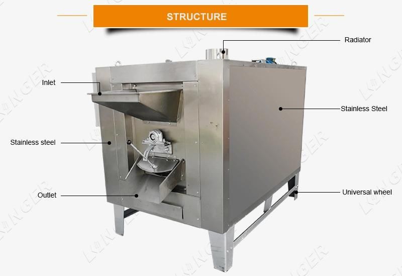 High Quality Peanut Roaster Machine