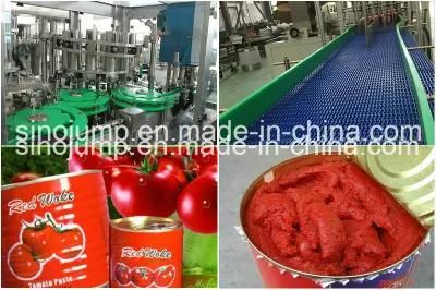 Canned Tomato Paste 2000g, 3000g, 4000g Whole Line Production Machinery