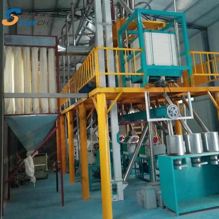 20ton Maize Corn Meal Flour Grits Factory Milling Mill Machine