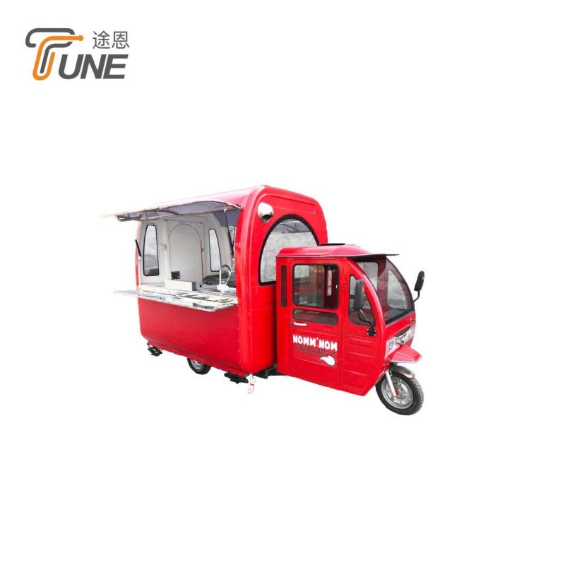 Factory Price Three Rounds of The Dining Car Food Trailer Food Truck Mobile Food Trailer for Sale