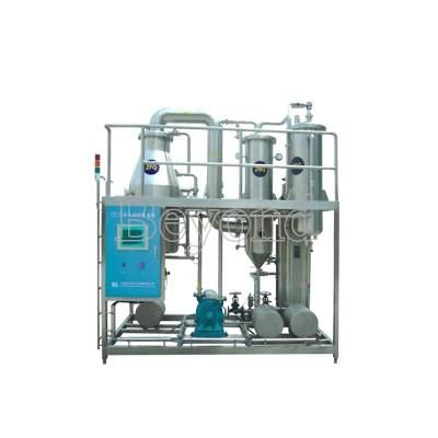 New design degassing part and condensing part milk vacuum evaporator