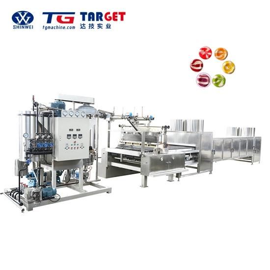 Automatic Hard Candy Depositing Machine PLC Controlled