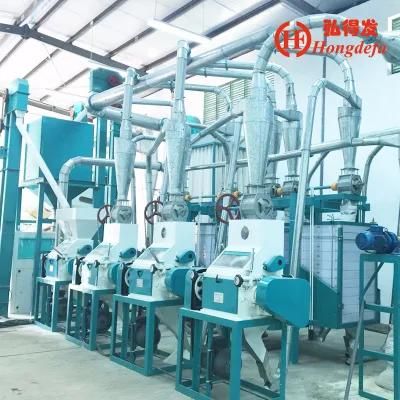 Kenya 20t Maize Milling Machine