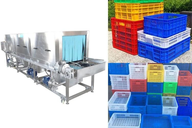 Crate Washer Box Washing Machine Tunnel Plastic Bin Washing Machine