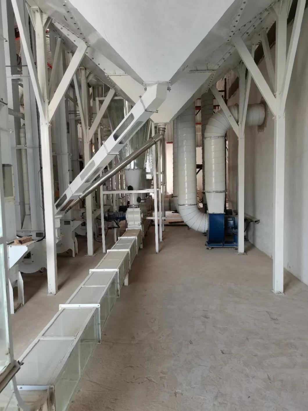 Clj Steel Frame Complete Plant 50t for Rice Machine