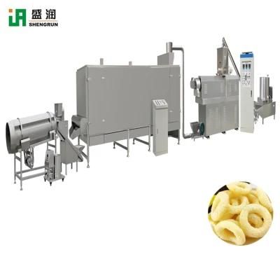 Hot Popular Twin Screw Maize Snacks Food Machine Extruder Puffed Snack Product Line