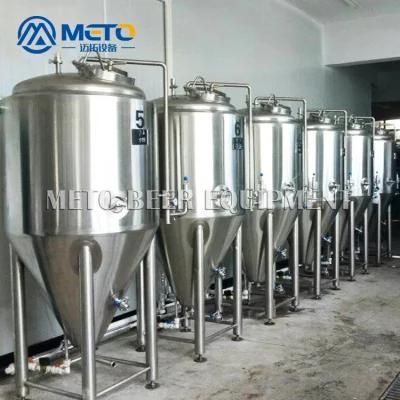 500L Brewery Beer Fermentor Tank with Dimple Cooling Jacket