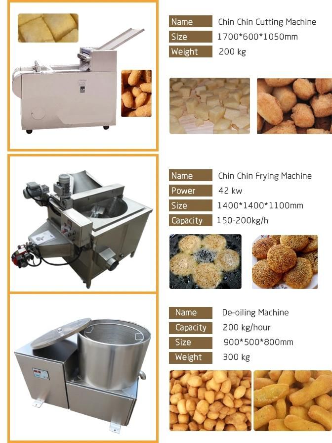 Good Quality Chin Chin Snack Production Line Machine