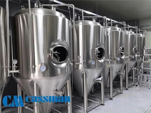 Cassman Factory Supplied SUS304 1000L Beer Brewing Machine with CE Certificate