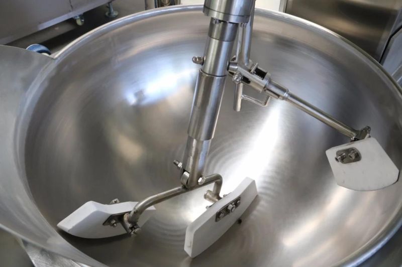 Industrial Cooking Jacketed Kettle with Mixer for Mango Jam Approved by Ce SGS