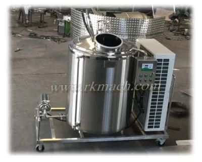500L 1000L Movable Milk Cooling Tank