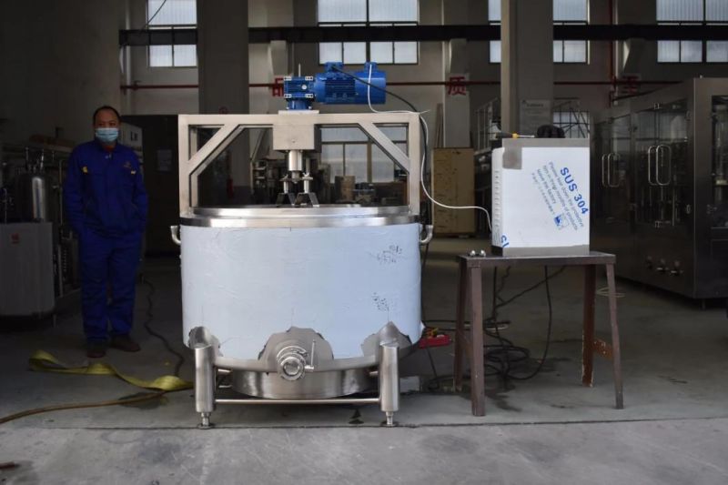 300-2000L Stainless Steel Cheese Making Machine Cheese Vat