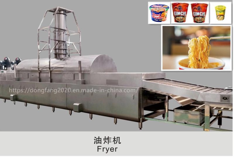 OEM Korean Style Instant Ramen Noodles Making Machine Equipment