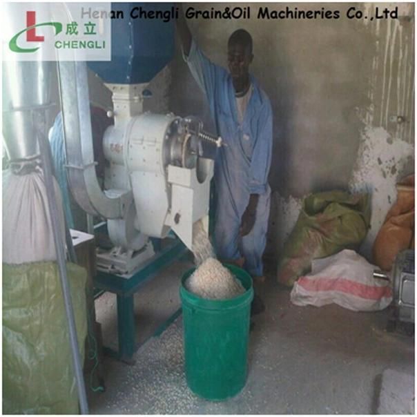 Corn Maize Rice Hulling and Polishing Machine