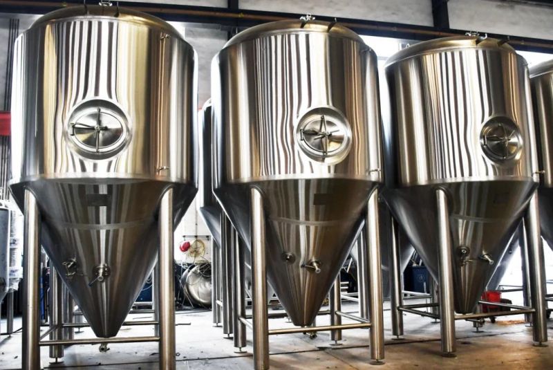 3000L Stainless Steel SUS304/SUS316 Conical Fermentation System