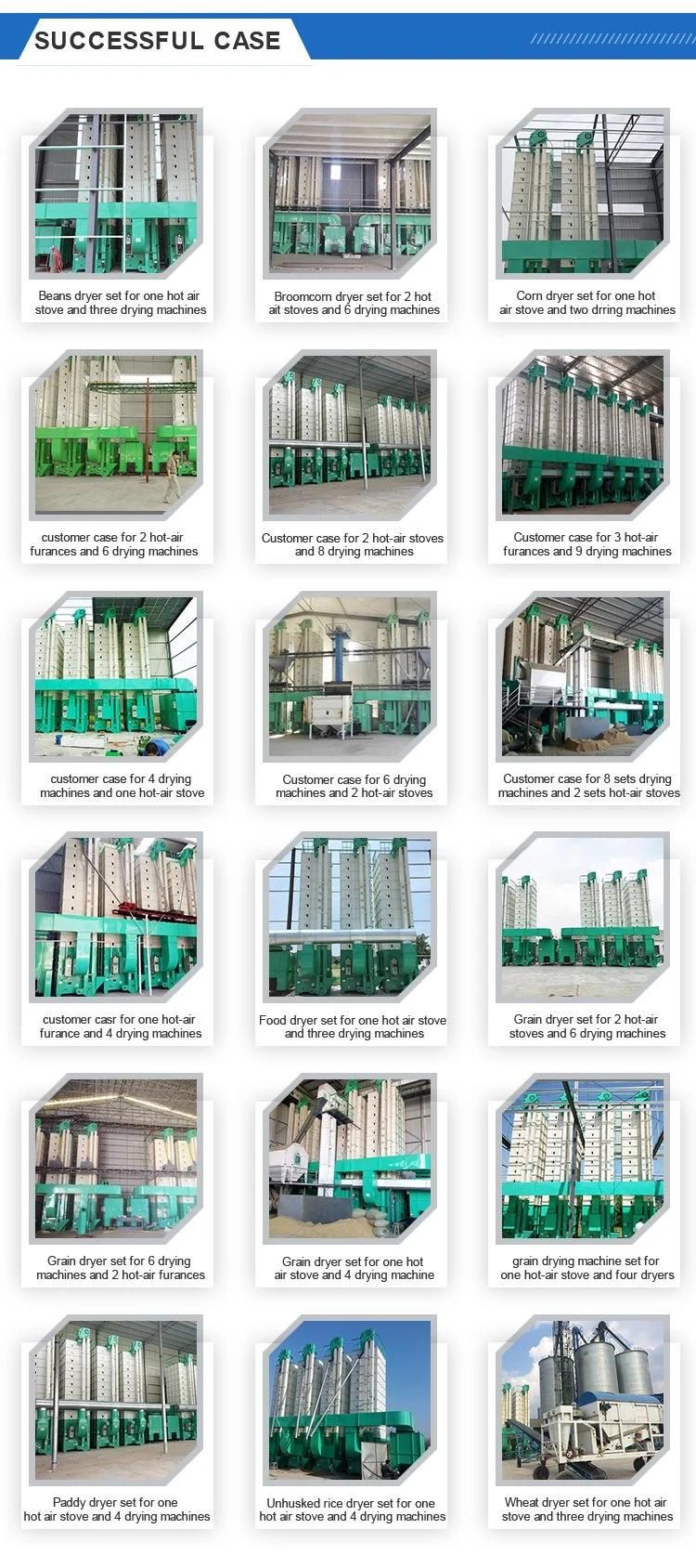 High Efficiency 15tons Per Batch Capacity Paddy Rice Dryer