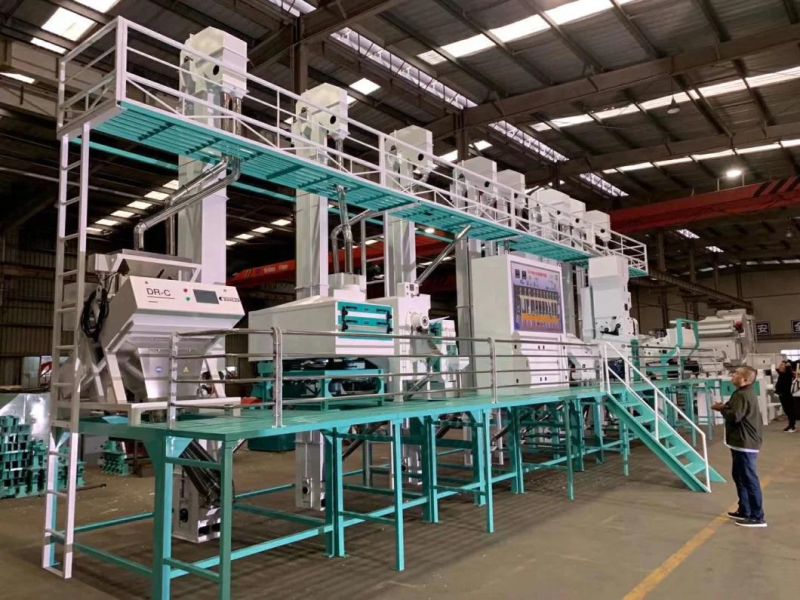 China Top Quality Rice Milling Manufacture Supply Complete Set Rice Mill, Rice Mill Plant Capacity 40 Tons Per Day