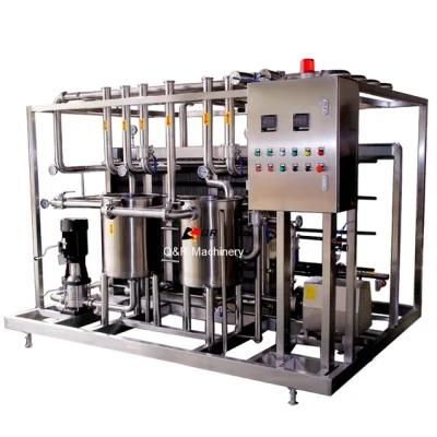 Stainless Steel Milk Juice Tea Drink Tubular Uht Pasteurized Sterilizer Machine