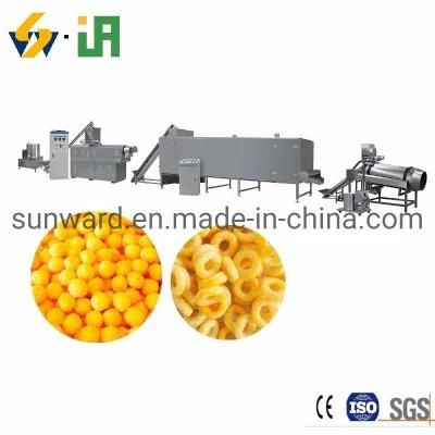 Bite Size Cereal Crunchy Puffed Snack Food Production Equipment