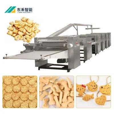 Soft Biscuit Processing Equipment Delicious Biscuit Making Machine Biscuit Procession ...