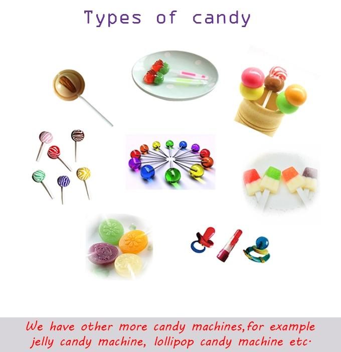 Candy Production Line Confectionery Machinery Die Forming Lollipop Plant