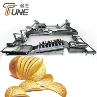 Commercial Sweet Potato Chips Making Machine French Fries Machine India