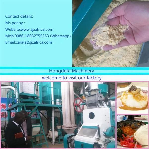 Easy Operation Automatic Maize Flour Milling Machine