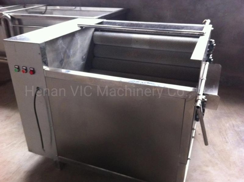 Potato chips production line potato chips fryer machine