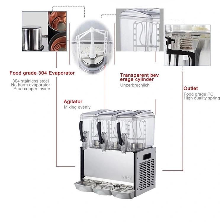 1 Year Warranty Refrigerated Fruit Juicer Machine