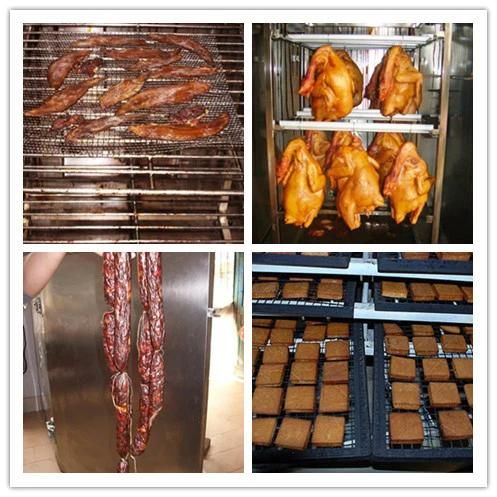 Commercial Meat Sausage Smokehouse Duck Fish Smoking Machine Meat Smoking Machine