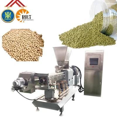 Automatic Small Granular Pellet Fish Shrimp Feed Making Extruder Machine