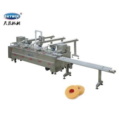 2022 Skywinbake Custom Cream Sandwich Biscuit Packing and Creaming Machine