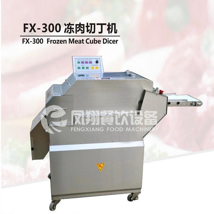 Fx-300 Industrial Frozen Meat Dicing Machine, Meat/Beef Cutting Machine, Cutter