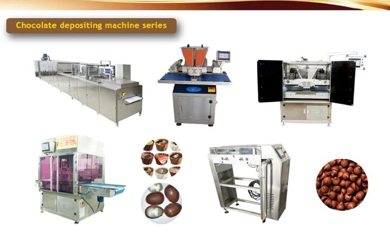 Block Chips Lst Biscuit Machinery Chocolate Production Line 3D Decorating