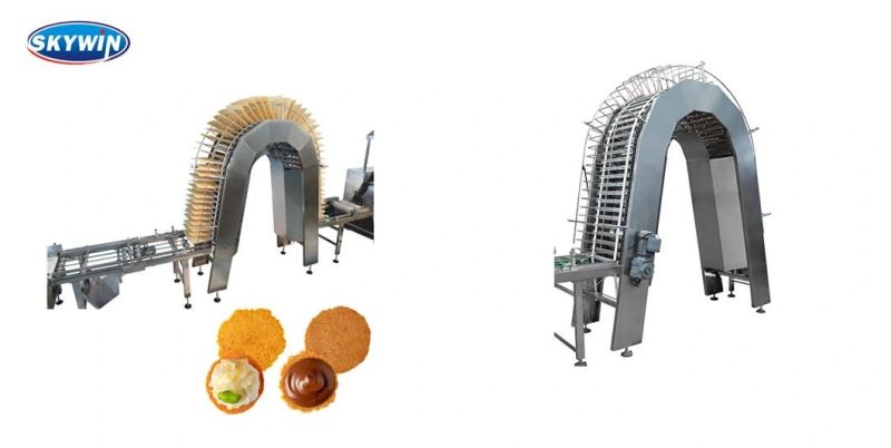 Automatic Ice Cream Cone Makeing Machine Wafer Waffle Production Line