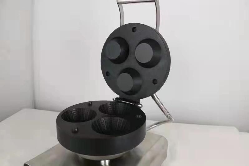 Qianmai Machine Electric Waffle Cup Bowl Maker Machine