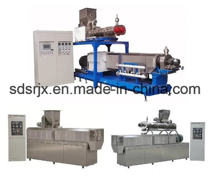 Double Screws Textured Imitation Meat Soy Protein Extrusion Machinery