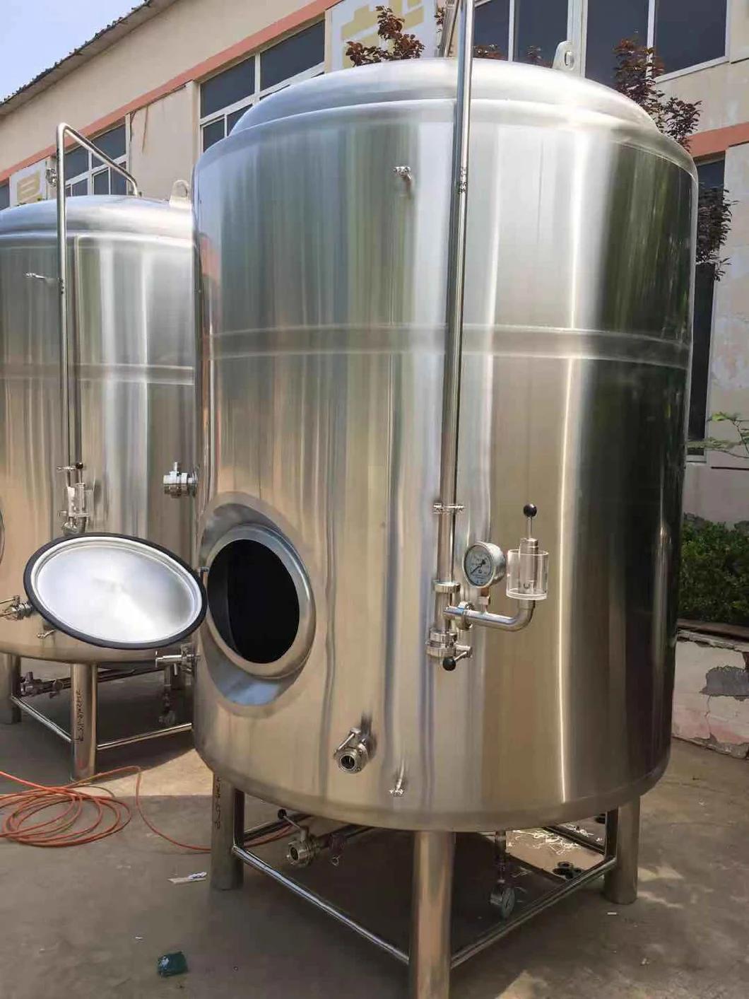 Stainless Steel 304 Large 4000L Beer Storage Bright Tank for Beer Brewing Equipment for Sale