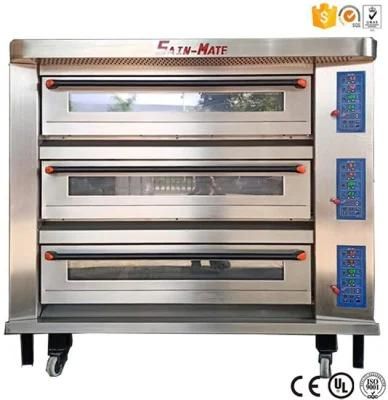 Sun Mate Commercial Bread Oven 3 Decks 9 Trays Electric Food Oven Baking Equipment Deck ...