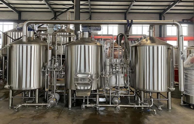 1000L 3 Vessel Beer Brewing Plant for Brewery Equipment