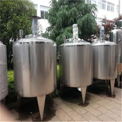 Stainless Steel Heating Cooling Tank for Food Beverage Industry