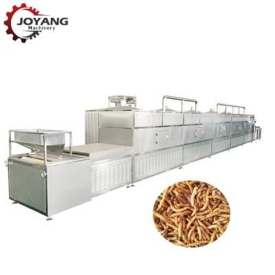 Microwave Yellow Mealworm Black Soldier Fly Bsf Processing Drying Equipment