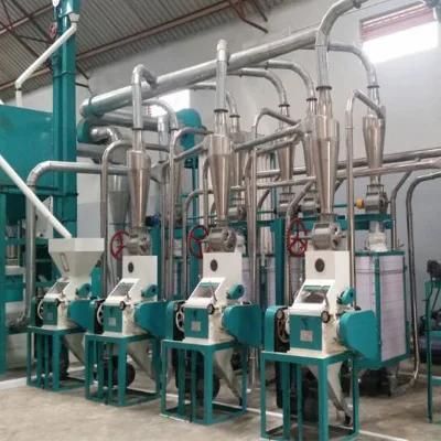 Automatic Mill Flour Factory Price 30t/24h Maize Milling Plant