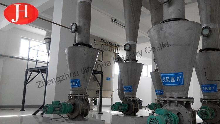 Starch Plant Hot Air Drying Machine Cassava Starch Potato Starch Making Airflow Dryer