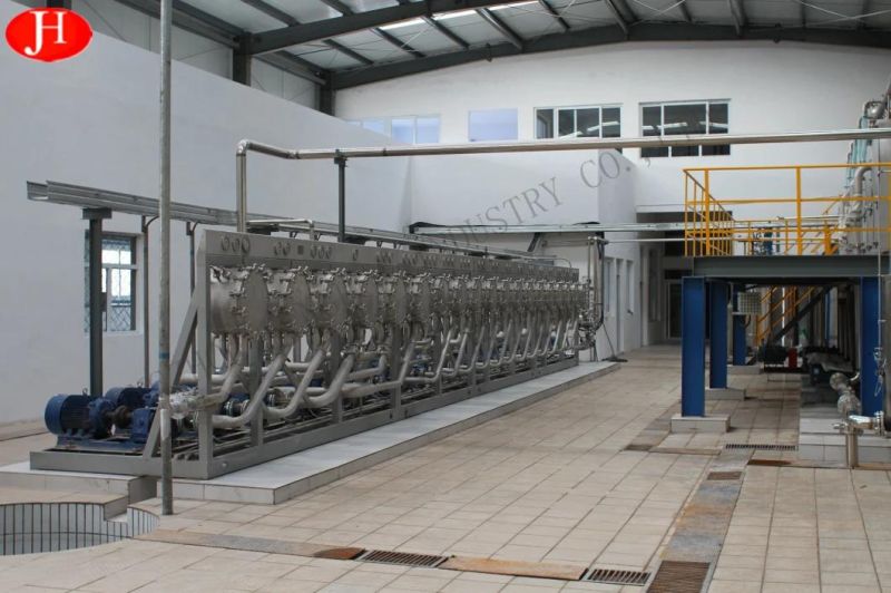 Sweet Potato Starch Milk Dewatering Machine Automatic Operation Hydrocyclone Starch Milk Dehydrator