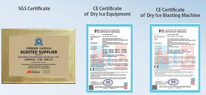 Dry Ice Pellets to Dry Ice Slices/Dry Ice Block Press/Commercial Dry Ice Making Machine/Reformer Machine