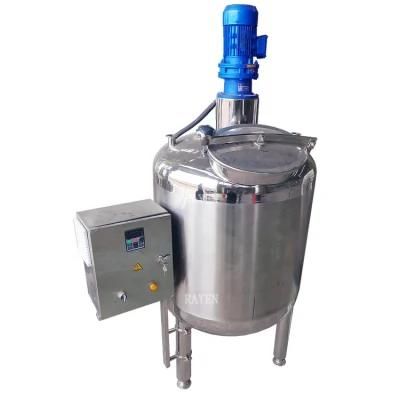 SUS316L Stainless Steel Mixing Tank Agitator 500 Liter Mixing Tank