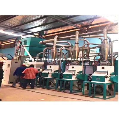 Hot Sale Corn Grits Milling Machine Price From Hongdefa Machinery